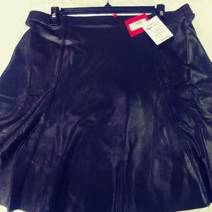 Spanx Faux Leather Skirt